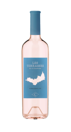 Visuel bouteille de vin Domaine La Courtade - Les Terrasses Rosé